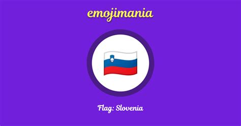 🇸🇮 Flag: Slovenia emoji Copy & Paste - Emojimania