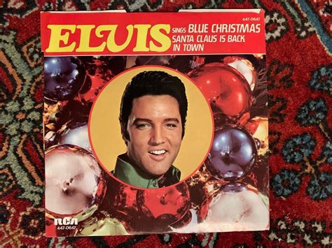 Elvis Presley Blue Christmas Vinyl 1971 | Kaufen auf Ricardo