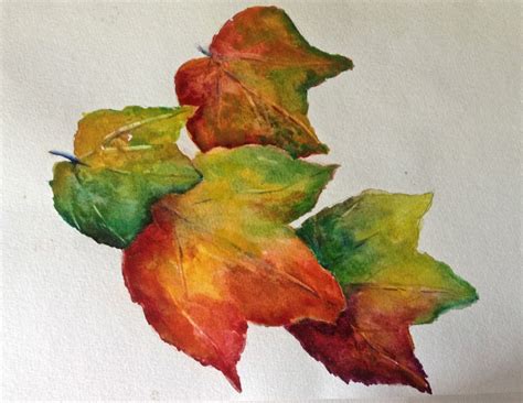 Fall Leaves Painting at PaintingValley.com | Explore collection of Fall ...