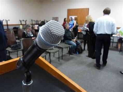 Speaker's Microphone At The Lectern Free Stock Photo - Public Domain ...