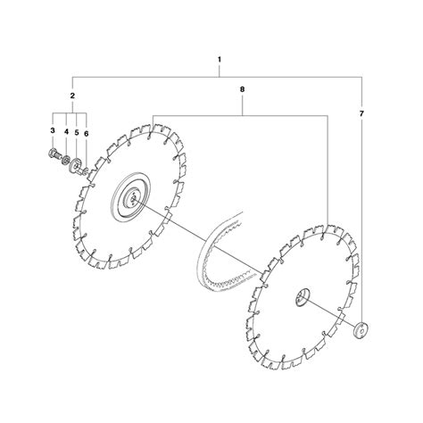 Cutting Blade Assembly for Husqvarna K4000 Cut N Break Disc Cutters | L ...