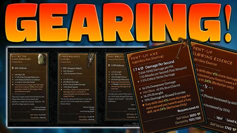 DIABLO 4 FULL ITEMIZATION EXPLAINED! Legendary Items, Uniques, Set ...