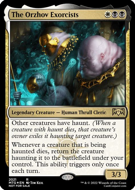 The Orzhov Exorcists : r/custommagic