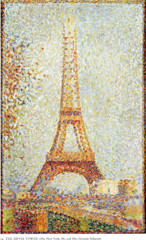 The Eiffel Tower by Georges Seurat - Facts & History of the Painting