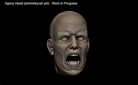 Gabriel Raphael - Agony Head WIP