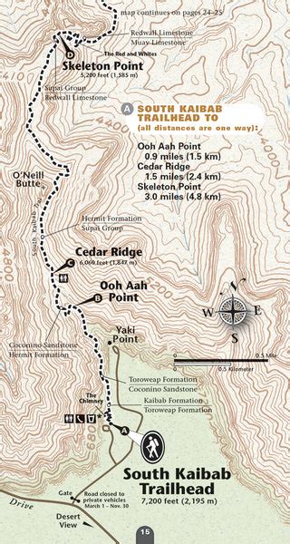 South Kaibab Trail Guide – Grand Canyon Conservancy Store