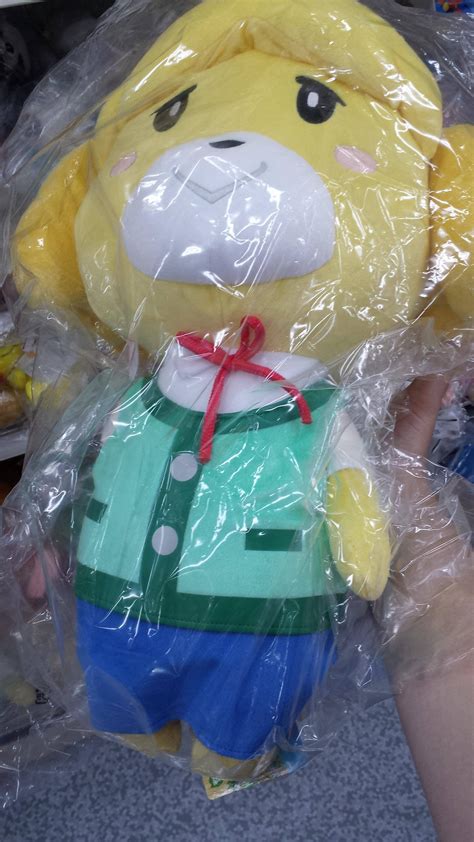 A giant isabelle plush I found at Yodobashi (a chain store in Japan ...