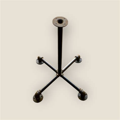 Industrial Pipe Table Base Diy Parts Kit Pedestal Ets - vrogue.co