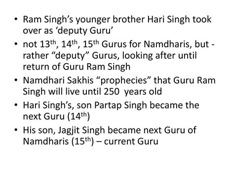 THE NAMDHARIS. - ppt download