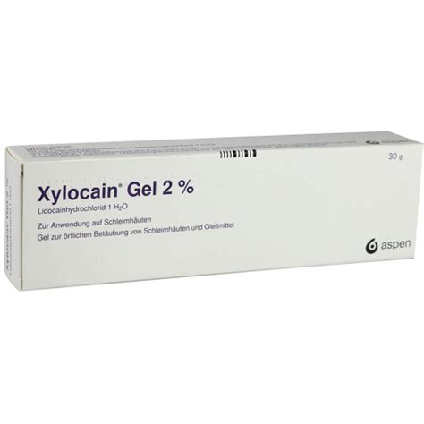 XYLOCAIN GEL 2% 30 g - Skin & mucous membrane - All Medicine - arzneiprivat