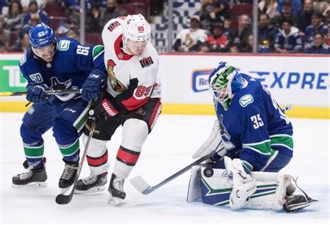 Canucks lose to Brady Tkachuk, Ottawa Senators in pre-season play | CTV ...