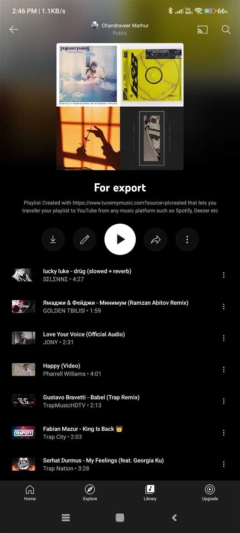 YouTube Music's new playlist design is rolling out to more devices - SamMobile