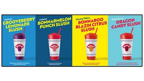 Exclusive Music Festival Slushies : Sonic Slush flavors