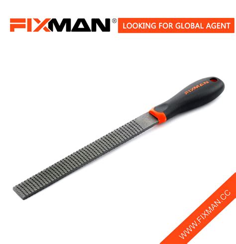 Fixman Wood Work Flat File Tool Wood Rasp, 8"/10"/12" - Hand Tool and Flat