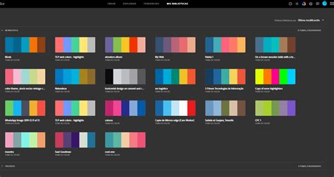 Missing color themes or palettes - Adobe Community - 11390765