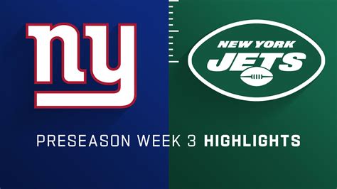 New York Giants vs. New York Jets highlights | Preseason Week 3