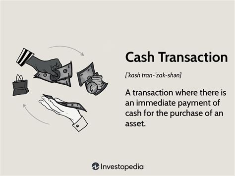 What Is a Cash Transaction? Defined, How They Work, and Example