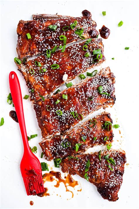 Sticky Asian Baked Pork Ribs - Ang Sarap