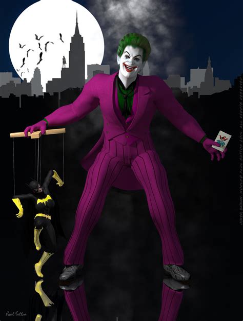 Batman's Joker by PaulSuttonArt on DeviantArt