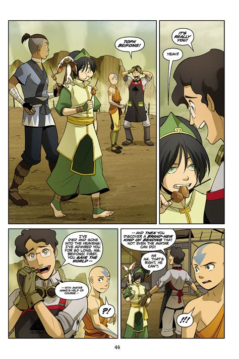 Read online Nickelodeon Avatar: The Last Airbender - The Rift comic - Issue # Part 1