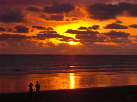 sunset, Nature, Costa, Rica, Skyscapes, Beaches Wallpapers HD / Desktop ...