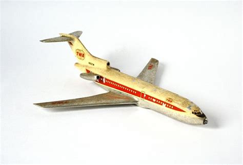 Vintage airplane die cast metal airplane