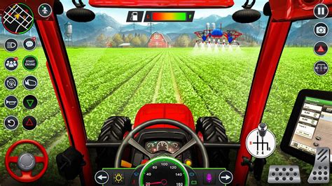 Big Farming Tractor Games 3D Tractor Simulator : Tractor Driving Games ...