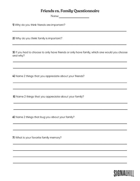 Grades 3-5 Lesson Plan: Family Relationships – Signal Hill