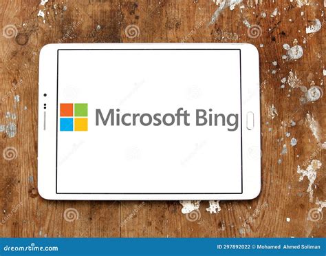 Microsoft Bing ai logo editorial photography. Image of chat - 297892022