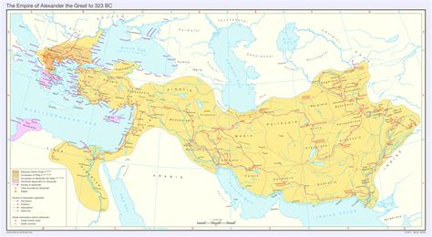 Alexander The Great Empire Map - United States Map