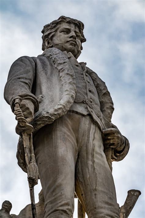 Vicente Guerrero Statue Independence Monument Mexico City Mexico Stock ...