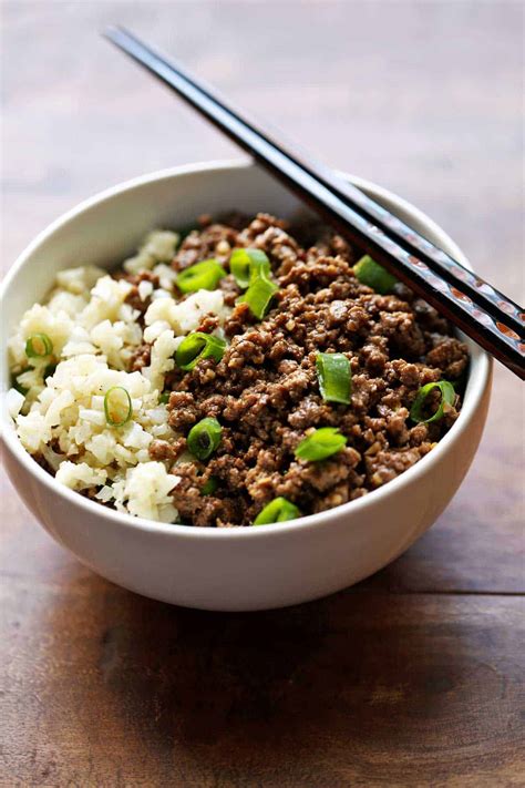 Easy Korean Ground Beef - Healthy Recipes Blog