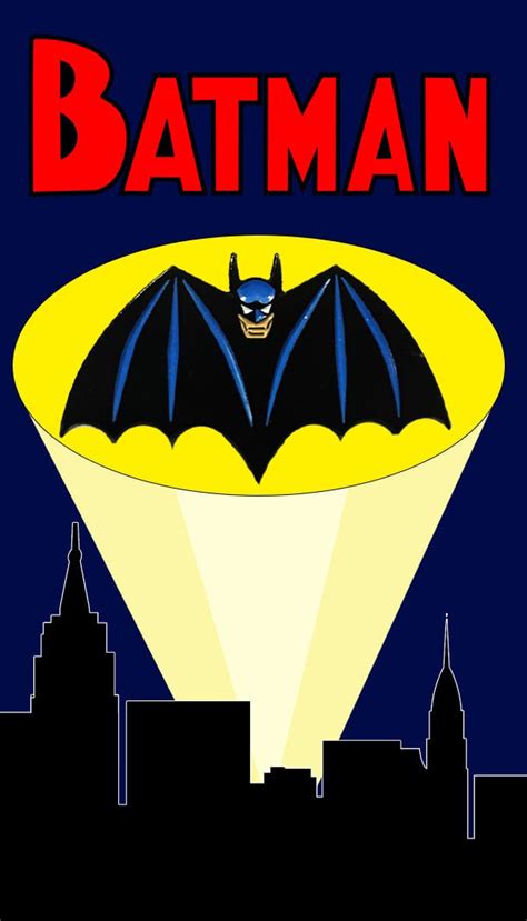 Classic Batman Logo | TroubleMakerDesigns