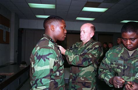 GEN. Gordon R. Sullivan, Army chief of staff, promotes James C. Woodall ...