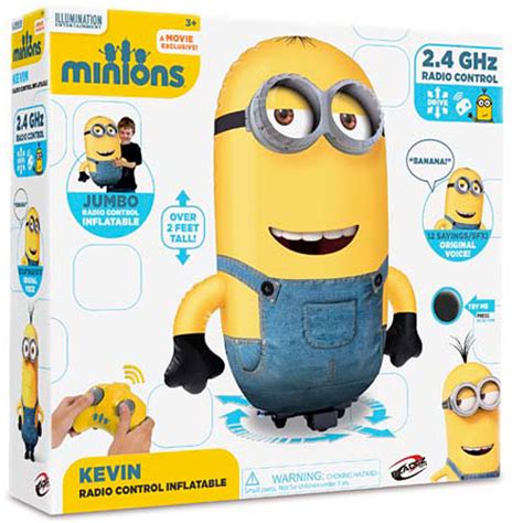 Inflatable Remote Control Minion- Kevin - toys et cetera