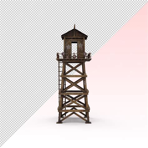 Premium PSD | Guard tower