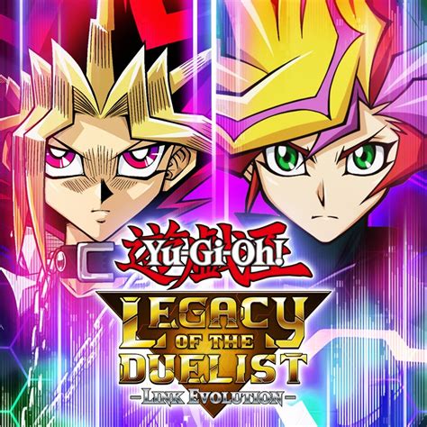 Yu-Gi-Oh!: Legacy of the Duelist - Link Evolution (2019) Nintendo Switch box cover art - MobyGames