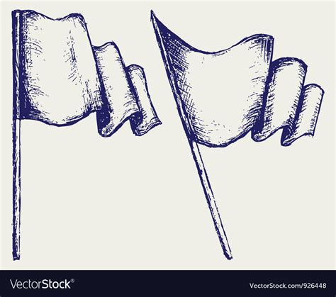 Waving flag Royalty Free Vector Image - VectorStock