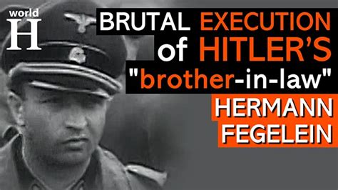 Brutal Execution of Hermann Fegelein - Nazi Commander & Child Murderer - Eastern Front - WW2