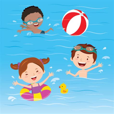 The Voice Kids Swimming Clipart