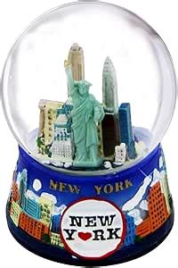 Amazon.com: New York Snow Globe - 45MM Skyline716, New York Snow Globes ...