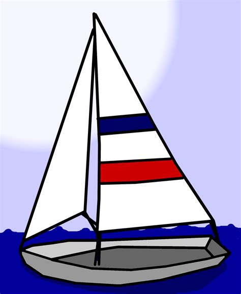 Sailboat Clip Art Free Stock Photo - Public Domain Pictures