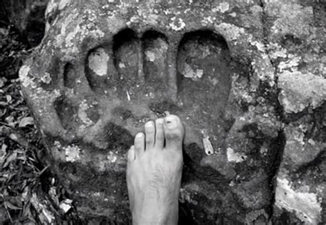 Giant Footprints found around the World | Nephilim giants, Giant ...