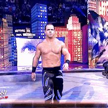 Chris Benoit Crippler Crossface GIF - ChrisBenoit CripplerCrossface Chyna - Discover & Share GIFs