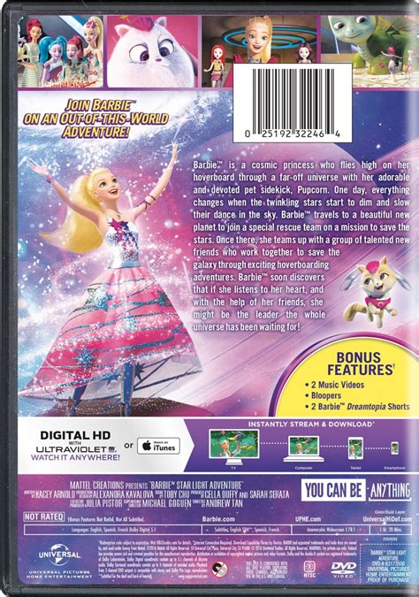 Barbie Star Light Adventure DVD Cover - Barbie Movies Photo (39736920) - Fanpop