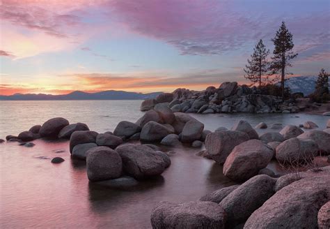 Sand Harbor Sunset Photograph by Dan Earp - Fine Art America