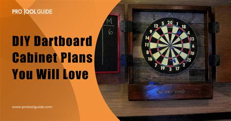 8 DIY Dartboard Cabinet Plans You Will Love - Pro Tool Guide