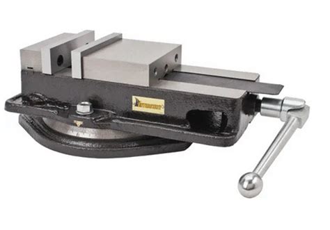 Interstate Precision Milling Machine Vise, 6" Jaw Width, 7-1/2" Jaw ...