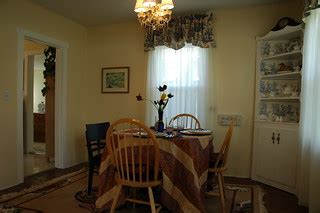 French country hobbit makeover, dining room, blue & white … | Flickr