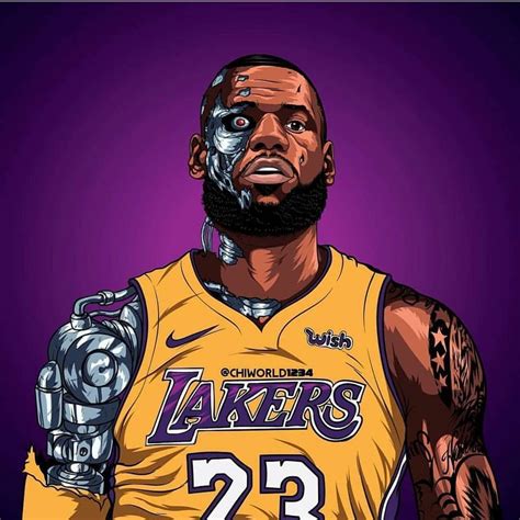 LeBron in Lakers Jersey Wallpapers on WallpaperDog